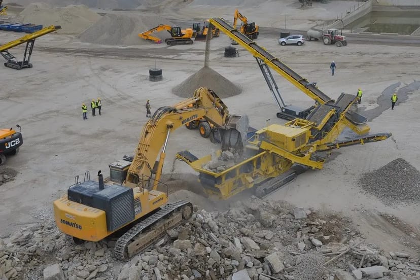 Послуги дроблення та грохочення