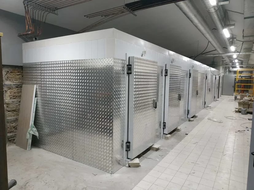 Монтаж холодильних камер під ключ.