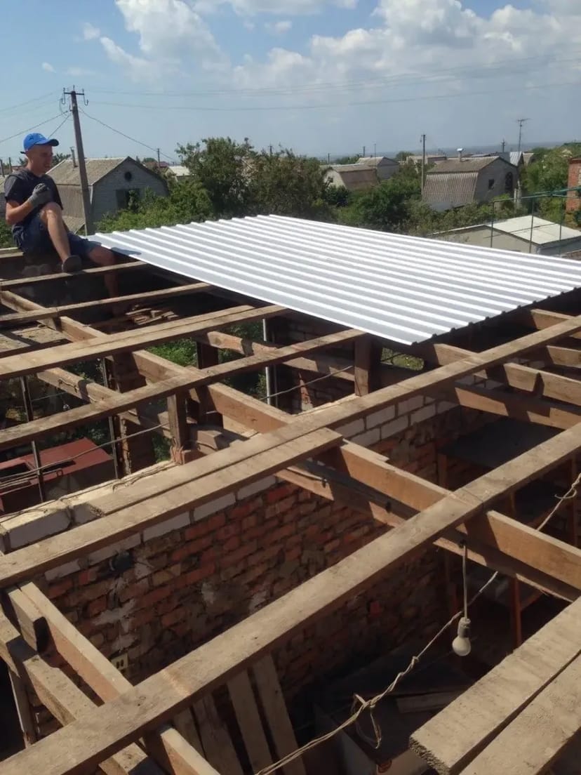 Ремонт дахів будинків від 200 ₴/кв.м