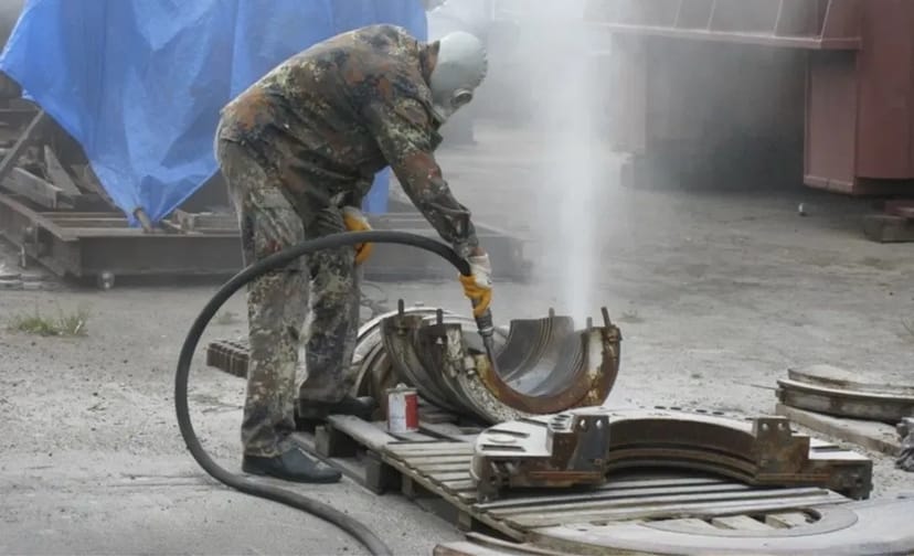 Пескоструй пескоструйные работы пескоструйка