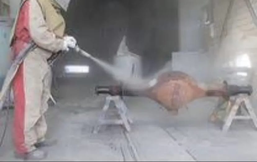 Пескоструй пескоструйные работы пескоструйка