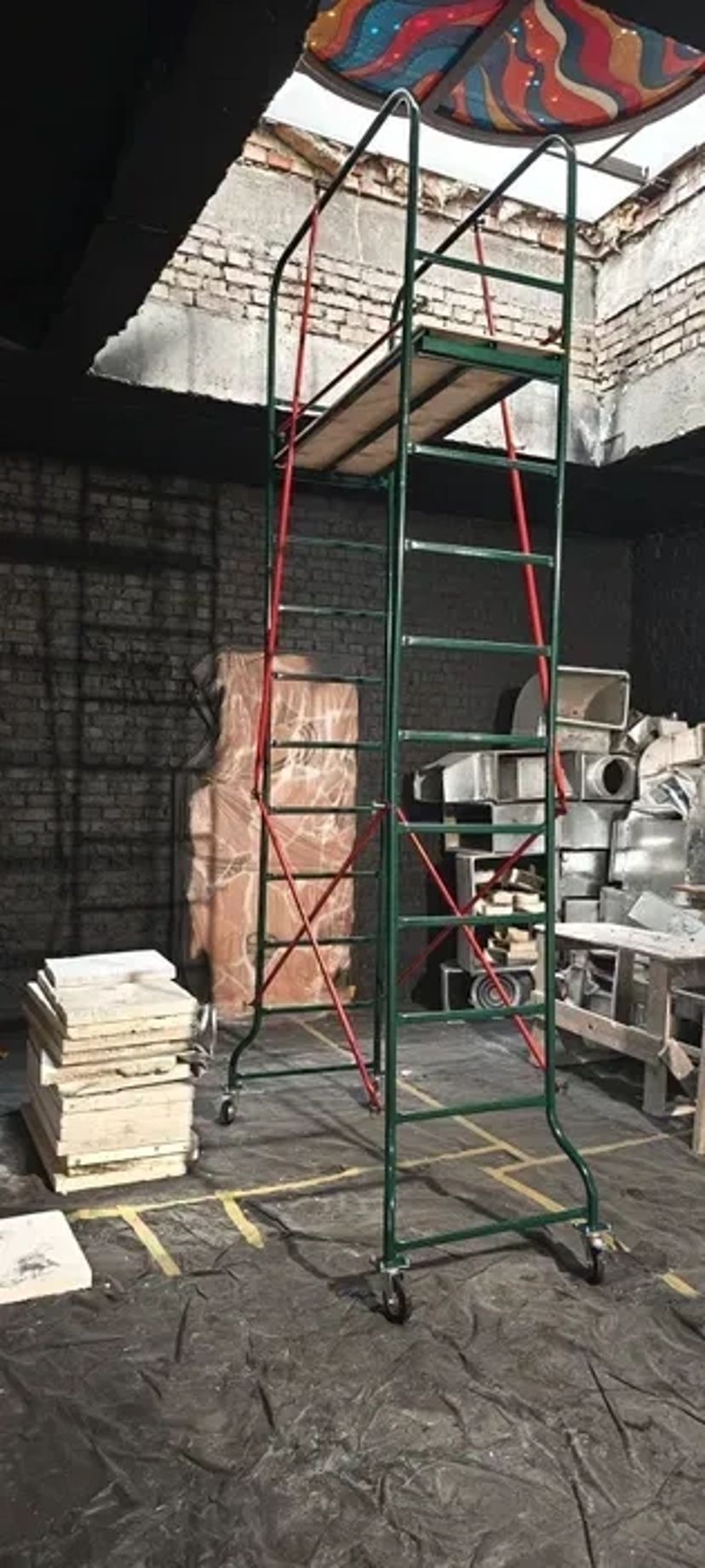 Вишка тура на колесах висота-3м