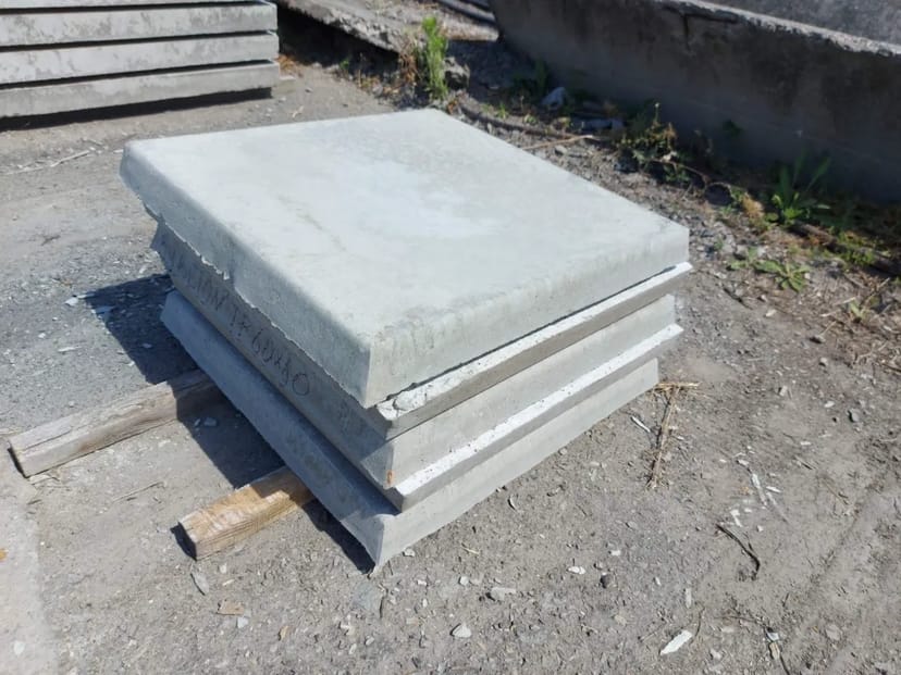 Армована тротуарна плита 600х600х60 мм від заводу виробника BM BETON