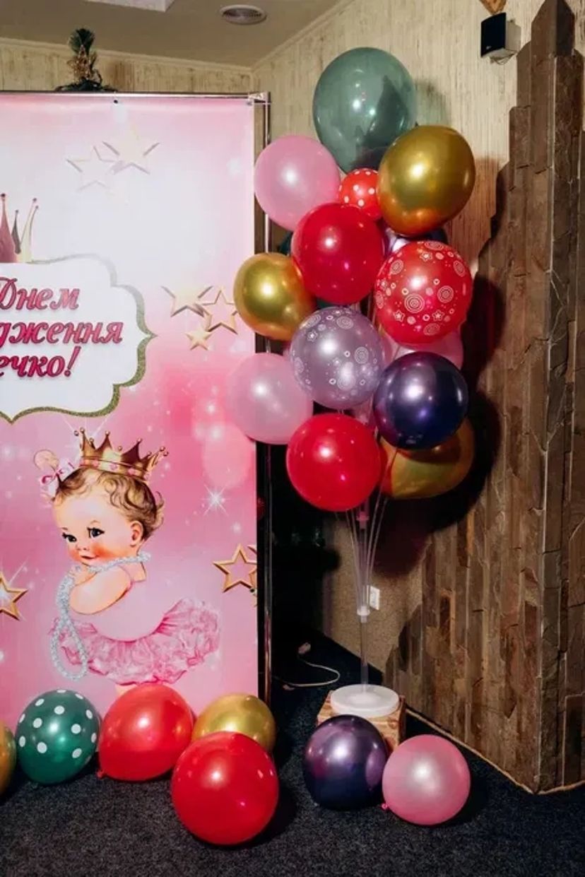 Банер, каркас, підставка для кульок для фотозони