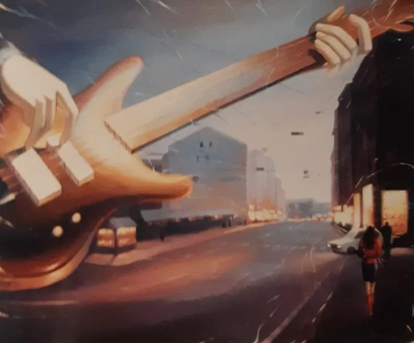 Міський пейзаж, авторські роботи, Харків, олією