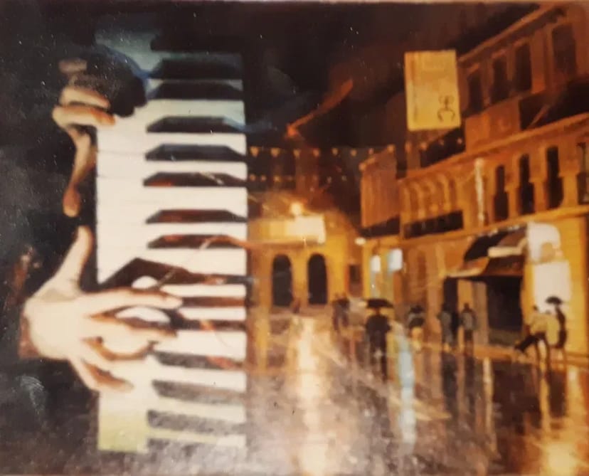 Міський пейзаж, авторські роботи, Харків, олією