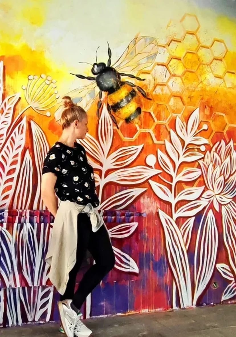 Розпис стін – художній малюнок/живопис на стіні, акрил без запаху