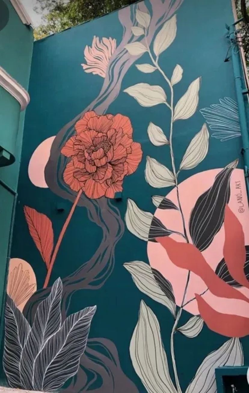 Розпис стін – художній малюнок/живопис на стіні, акрил без запаху