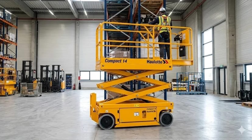 Акумуляторний ножичний підйомник Compact 14