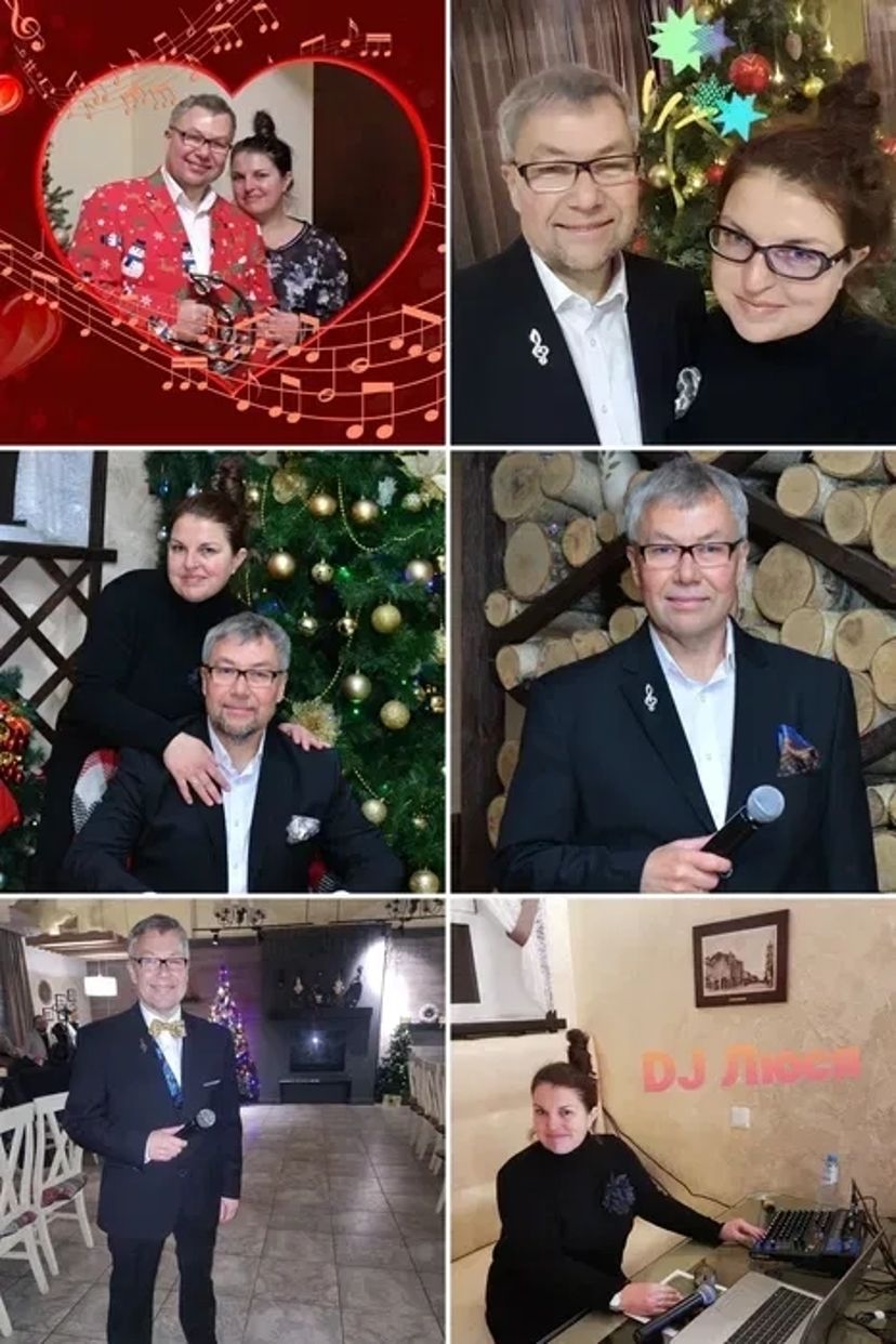 Стильний ведучий, музичний супровід, живий спів на новорічний корпоратив