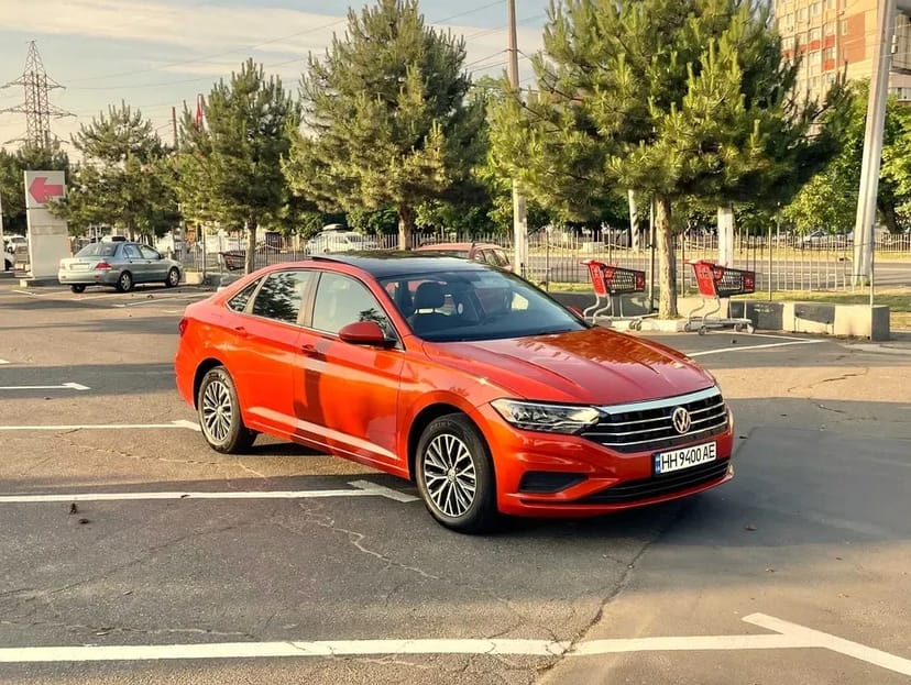  Авто VW Jetta 7 "Habanero Orange Metallic"