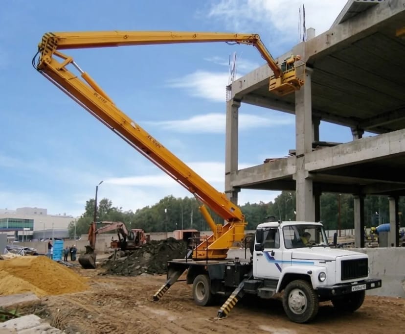 Автовишка на базі вантажного автомобіля ГАЗ