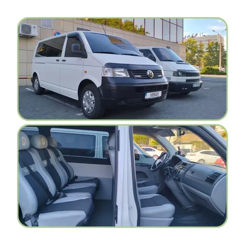 Мінівен з водієм для будь-яких заходів