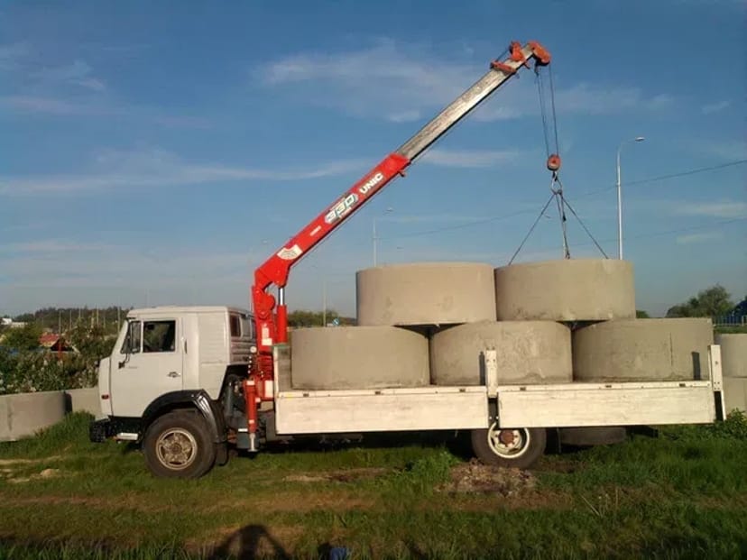 Залізо бетонні кільця 0.6м. 0.8м.1м.1.5м.2м.кільця на свердловину