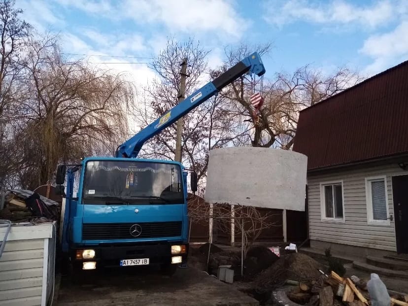 Залізо бетонні кільця 0.6м. 0.8м.1м.1.5м.2м.кільця на свердловину