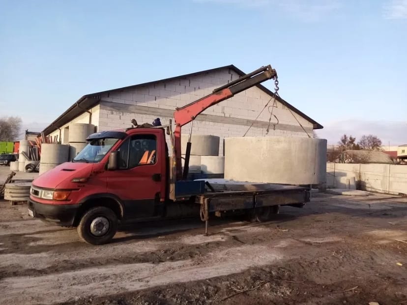 Залізо бетонні кільця 0.6м. 0.8м.1м.1.5м.2м.кільця на свердловину