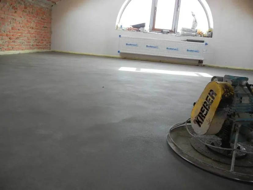 Машинна стяжка підлоги/напівсуха стяжка. Київ