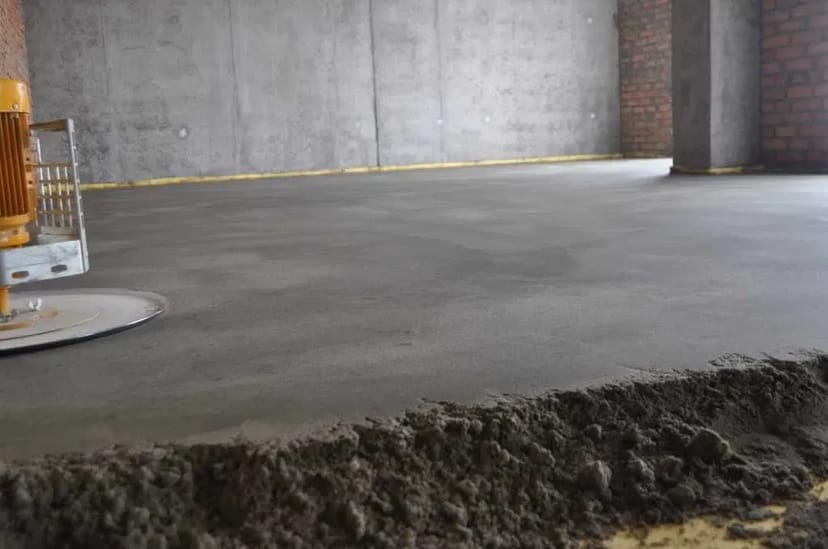 Машинна стяжка підлоги/напівсуха стяжка. Київ