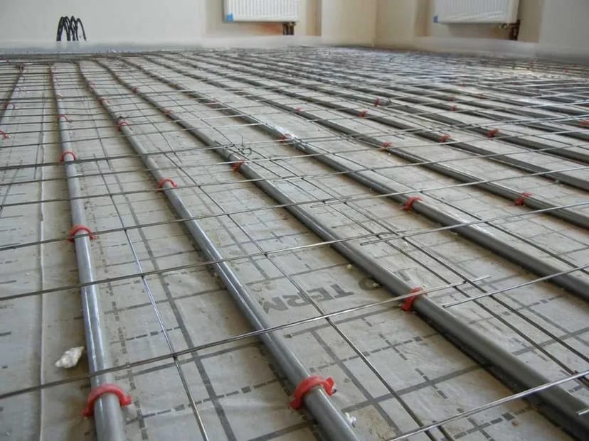 Машинна стяжка підлоги/напівсуха стяжка. Київ