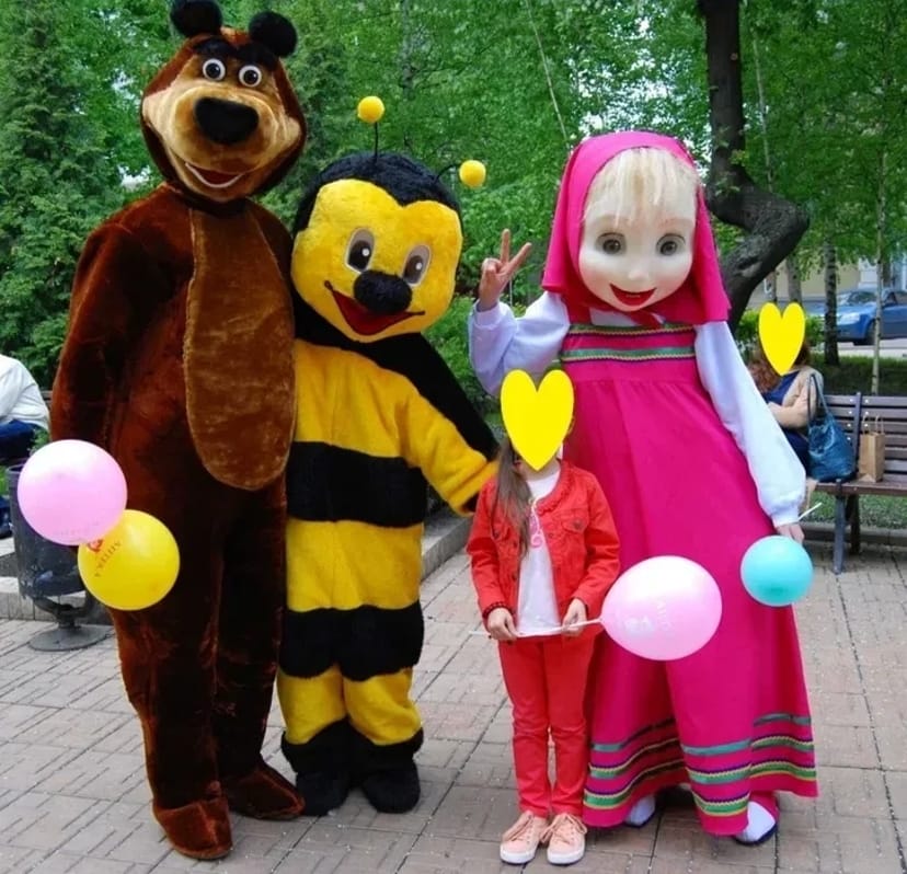 Ростові ляльки для проведення дитячих свят