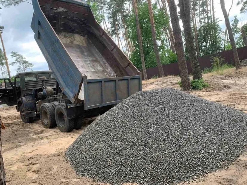 Камаз Зил Газель Доставка пісок чорнозем щебінь
