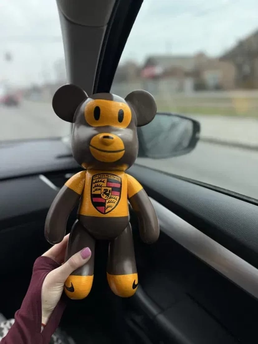 Розпис іграшки Bearbrick / кастом Bearbrick / розпис медведя бербрік