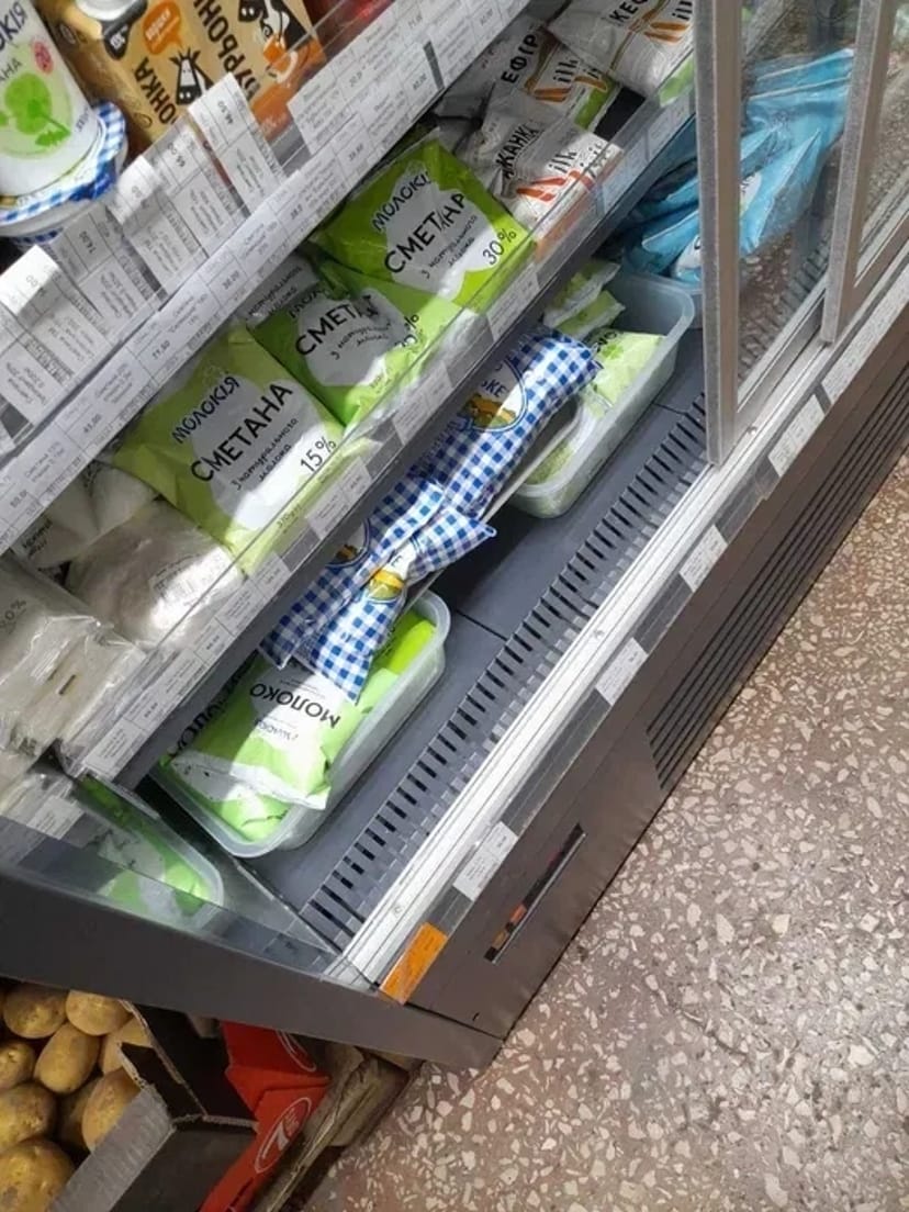 Двері купе до холодильних гірок, регалів. Виготовлення дверей