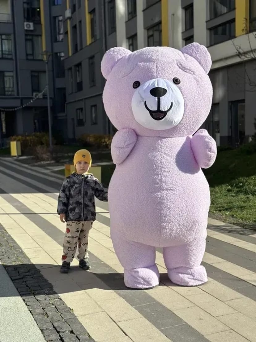 Ростовий Ведмідь Тедді , Привітання , Аніматори Львів