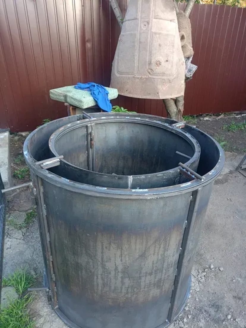 Професійне виготовлення металевих форм для бетонних кілець під замовлення