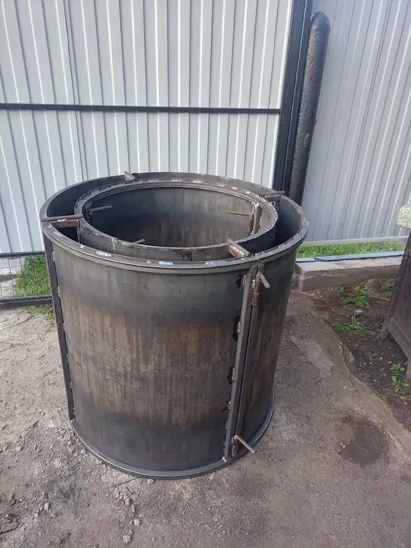 Професійне виготовлення металевих форм для бетонних кілець під замовлення