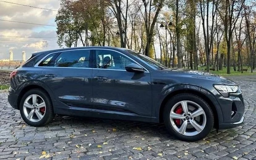 271 Audi Q8 E-tron синій без водія з водієм
