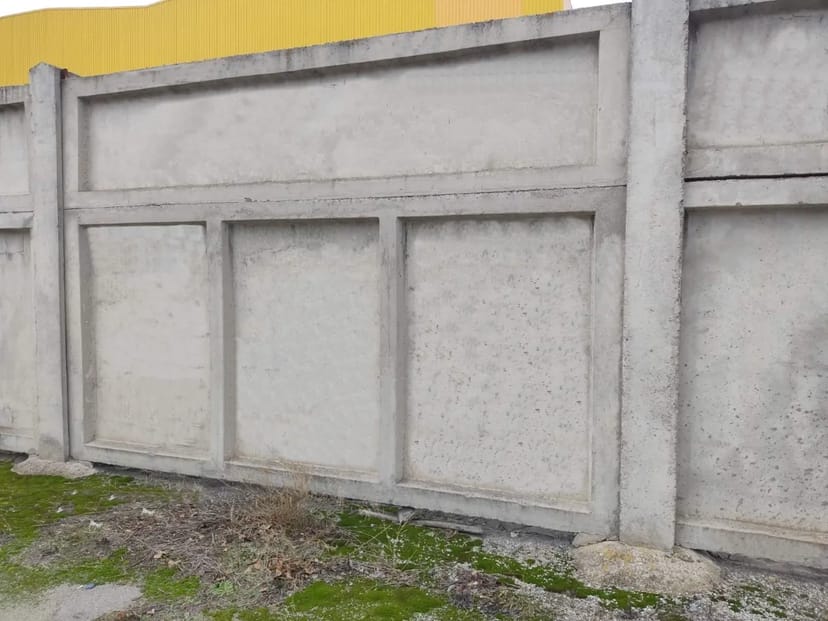 Паркан секційний залізобетонний, Панель П-5В, Панель Э-9, Э-1, Э-2