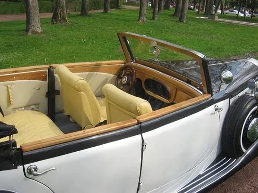190 Ретро кабріолет на весілля Mercedes 540 Borman