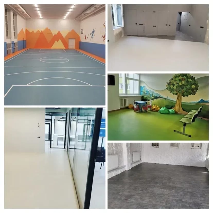 Професійне укладання підлогових покриттів лінолеум ковролін ПВХ плитка