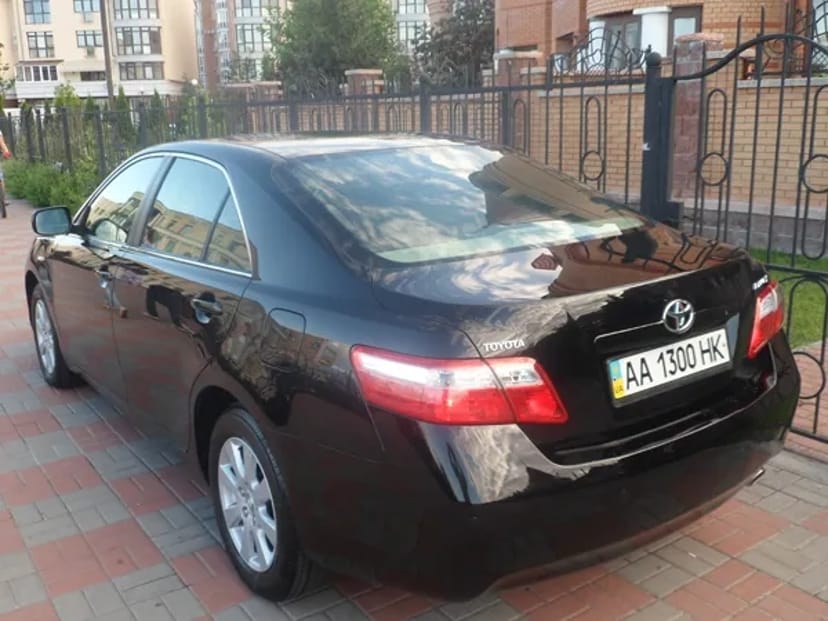 157 Toyota Camry black авто на весілля