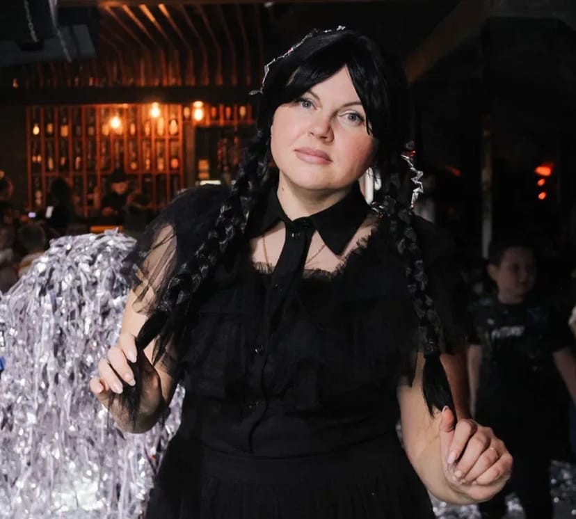 Костюми для аніматорів, костюм для дорослого, Венсдей