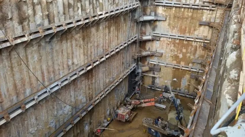 Влаштування анкеров грунтовых