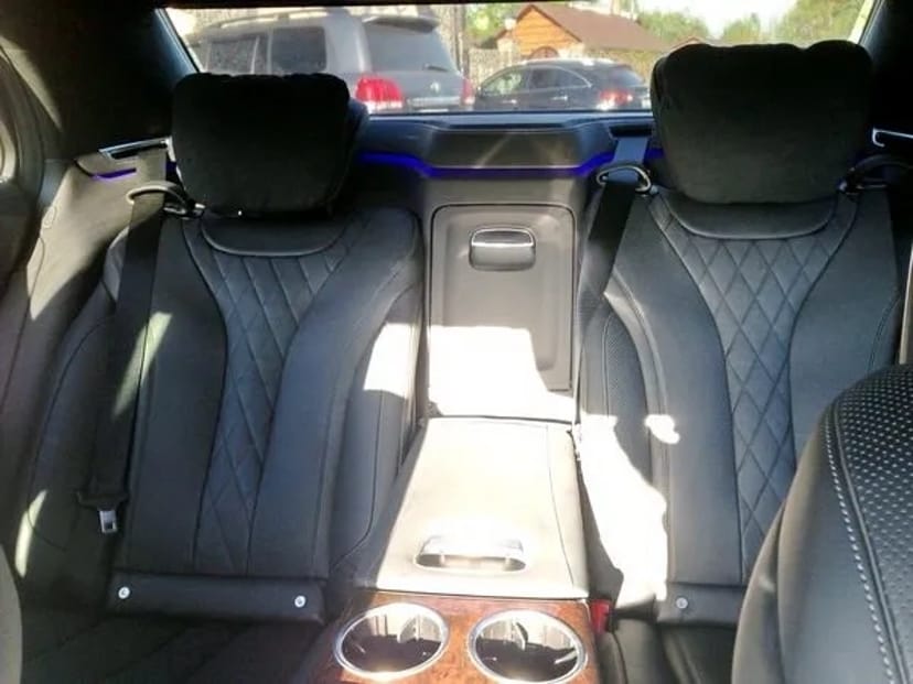 085 Авто на весілля Vip-авто Mercedes W222 S500L AMG чорний