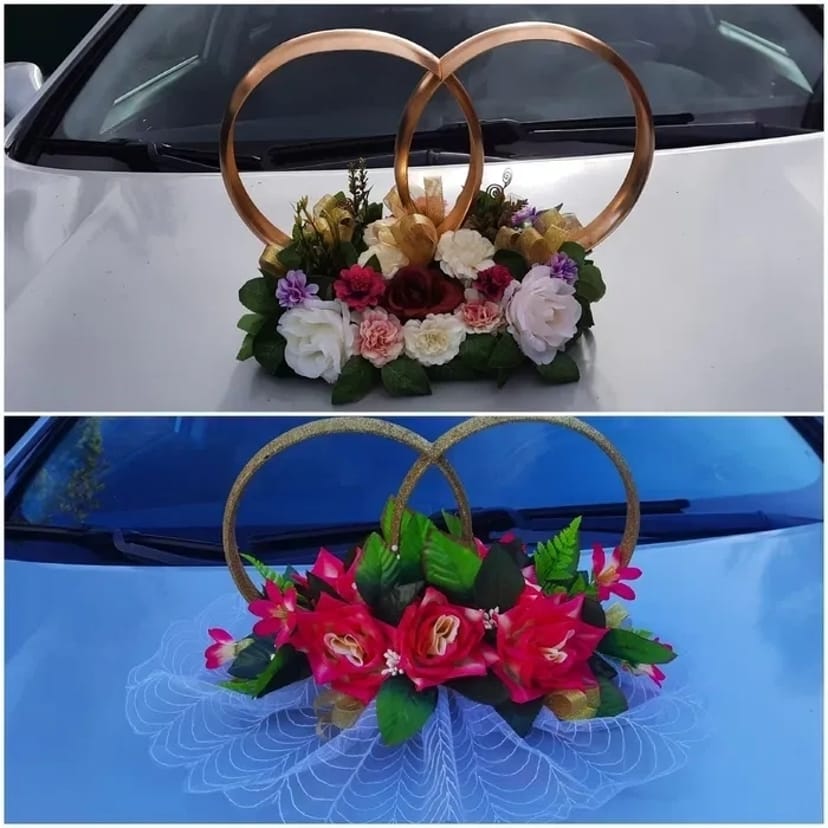 Прикраси для авто на весілля