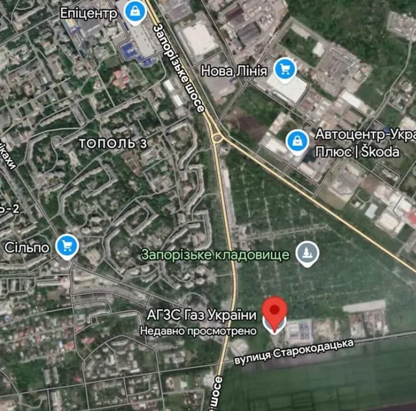 Земля комерційного призначення на вул. Старокодацька, площа 81 сотка