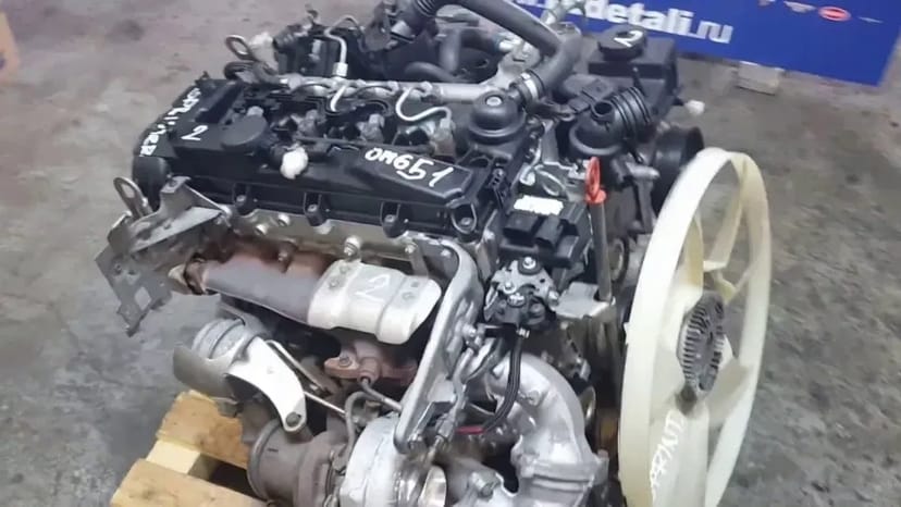 Ремонт-заміна моторів ом651 на Спрінтер 906 установка om602 om612