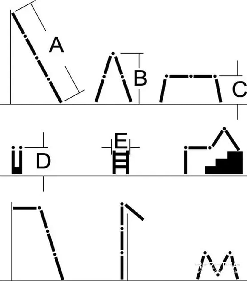 Драбини 4,4м , 6м, 9м