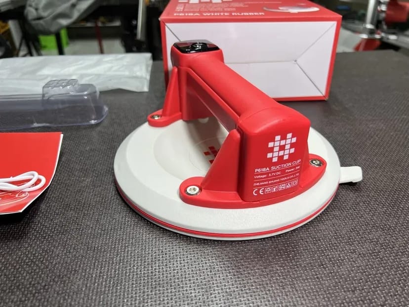 Присоска з автопідкачуванням Shijing P618A Діаметр 200 мм 140 кг Дисплей