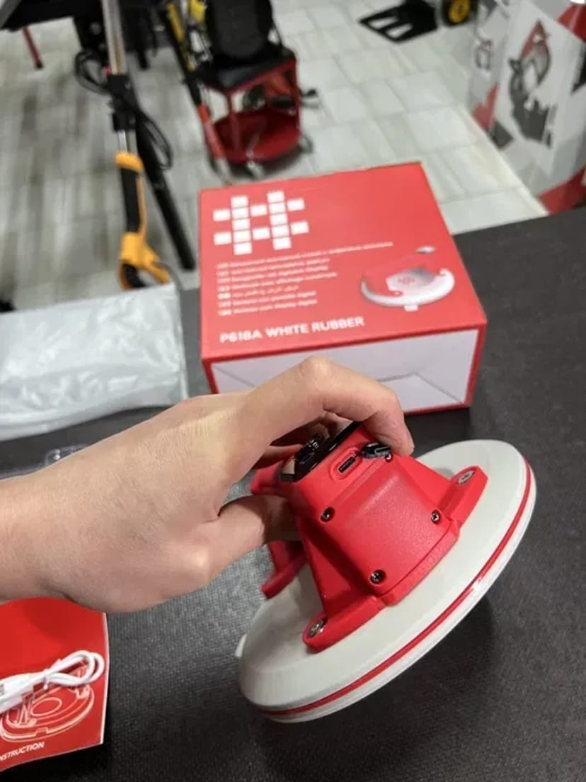 Присоска з автопідкачуванням Shijing P618A Діаметр 200 мм 140 кг Дисплей