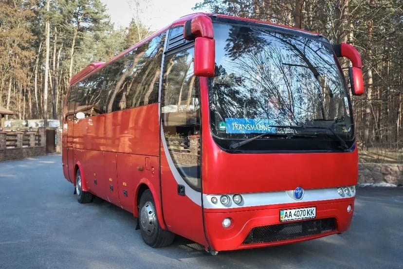 Замовлення автобуса 16-85 місць, розвезення працівників