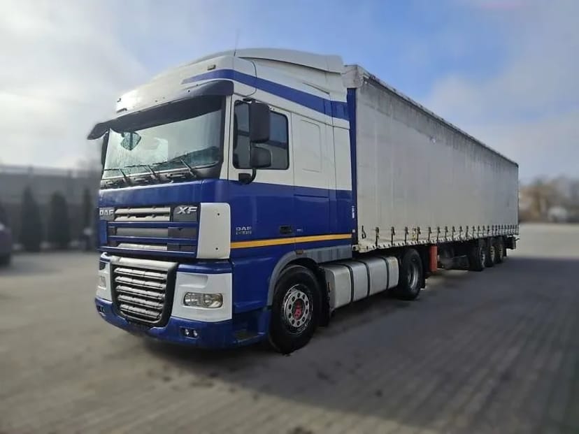 Тягач DAF XF, готовий до рейсів