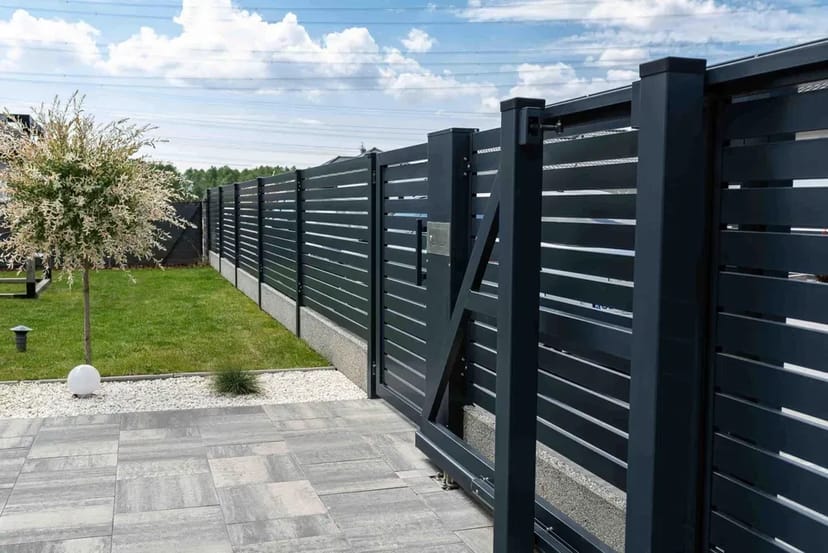 Будівництво паркану, металевий забор ранчо, жалюзі, ламелі! Огорожа‼️