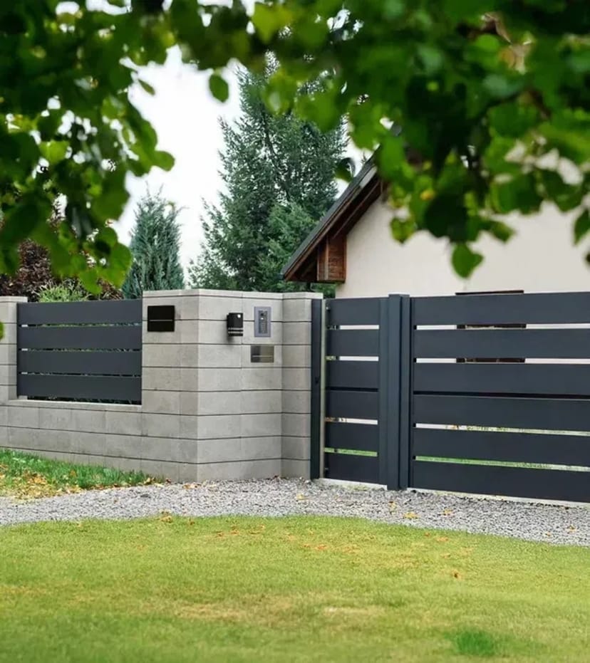 Будівництво паркану, металевий забор ранчо, жалюзі, ламелі! Огорожа‼️