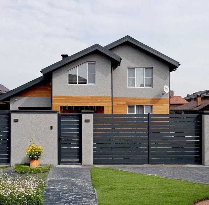 Будівництво паркану, металевий забор ранчо, жалюзі, ламелі! Огорожа‼️