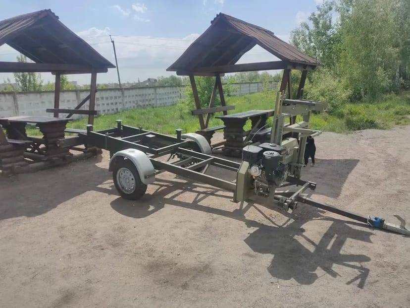 Пилорама мобільна , розпиловка лісу, кругляка. Техпаспорт є.